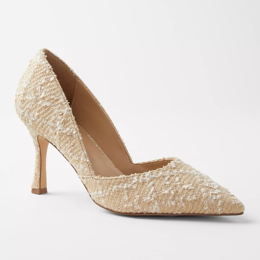 NIB Ann Taylor ‘AZRA’ Tweed Pumps Size 8-1/2